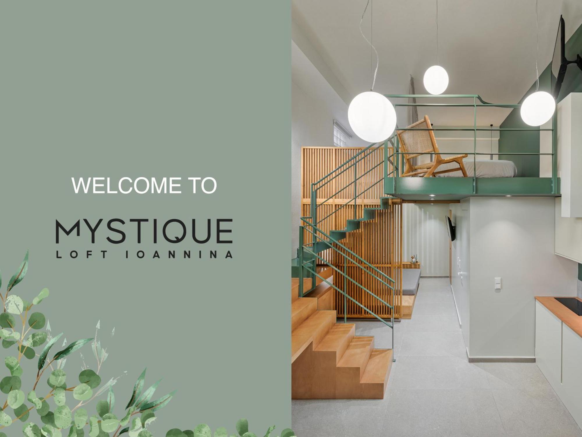 Appartement Mystique Loft Ioannina Extérieur photo
